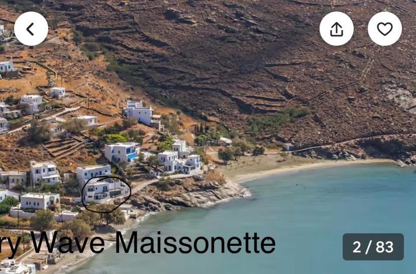 Luxury Wave Maisonette Isztérnia Kültér fotó